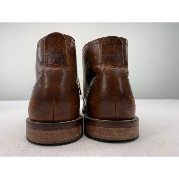 J Shoes Monarch Leather Chukka Boots Brown Handcrafted Leather Sole Mens 8 main image 5